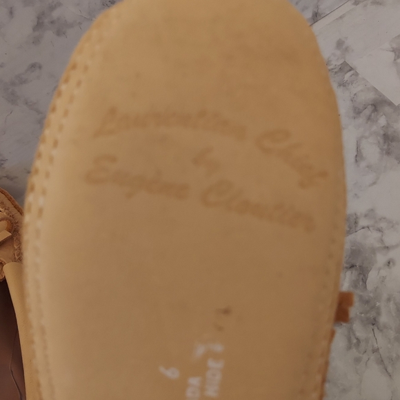 Pre-owned laurentian chief moose hide fringed moccasin - Picture 8 of 9